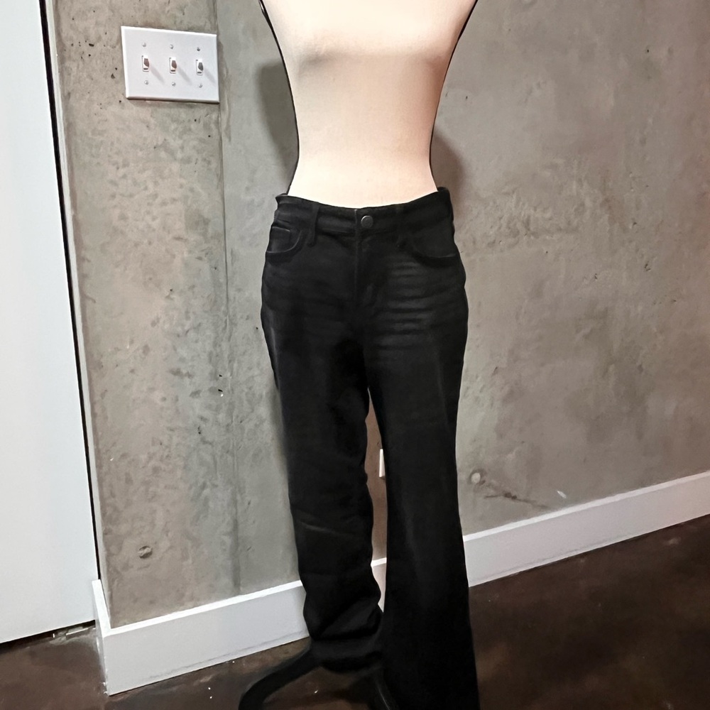 Lauren Conrad Black Wash Bootcut Jeans